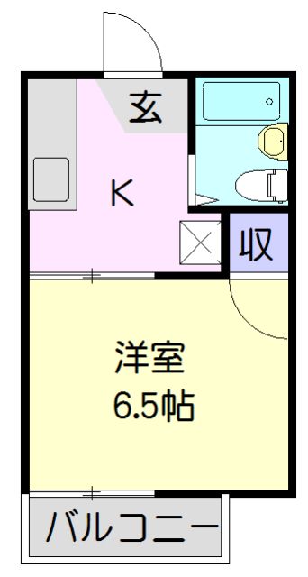 ヴィラ白鳥の間取り写真