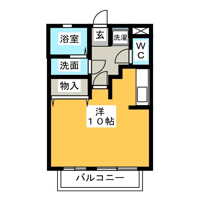 ヴィクトワールKの間取り写真