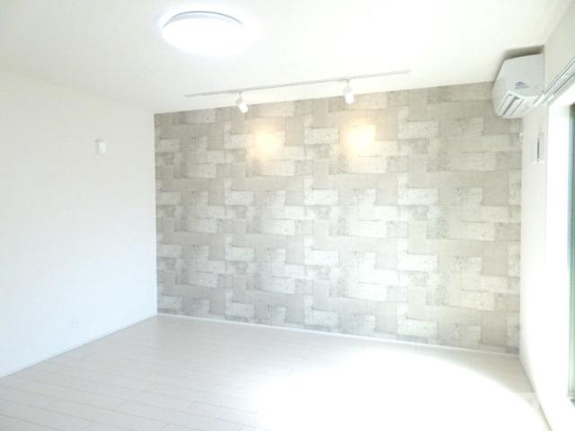 その他部屋・スペース　アクセントクロスがお洒落♪