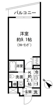 コンポジット南雪谷の間取り写真