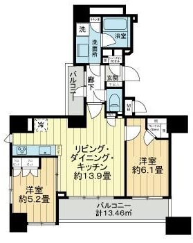 リビオ東京の間取り写真