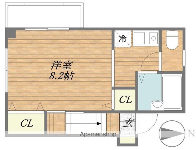 ＪＲ京浜東北線 大森駅 徒歩5分 2階建 築23年の間取り写真