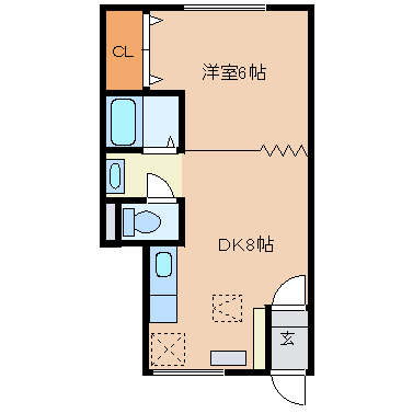 オリス大樹の間取り