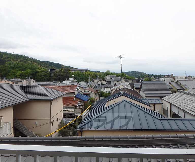 【京都市左京区北白川下池田町のマンションの眺望】