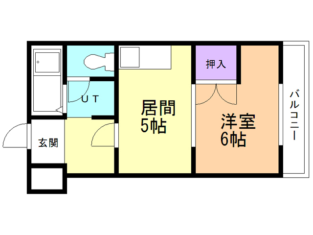 南郷エスポアールの間取り