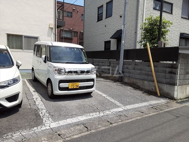 【宇都宮市今泉町のアパートの駐車場】