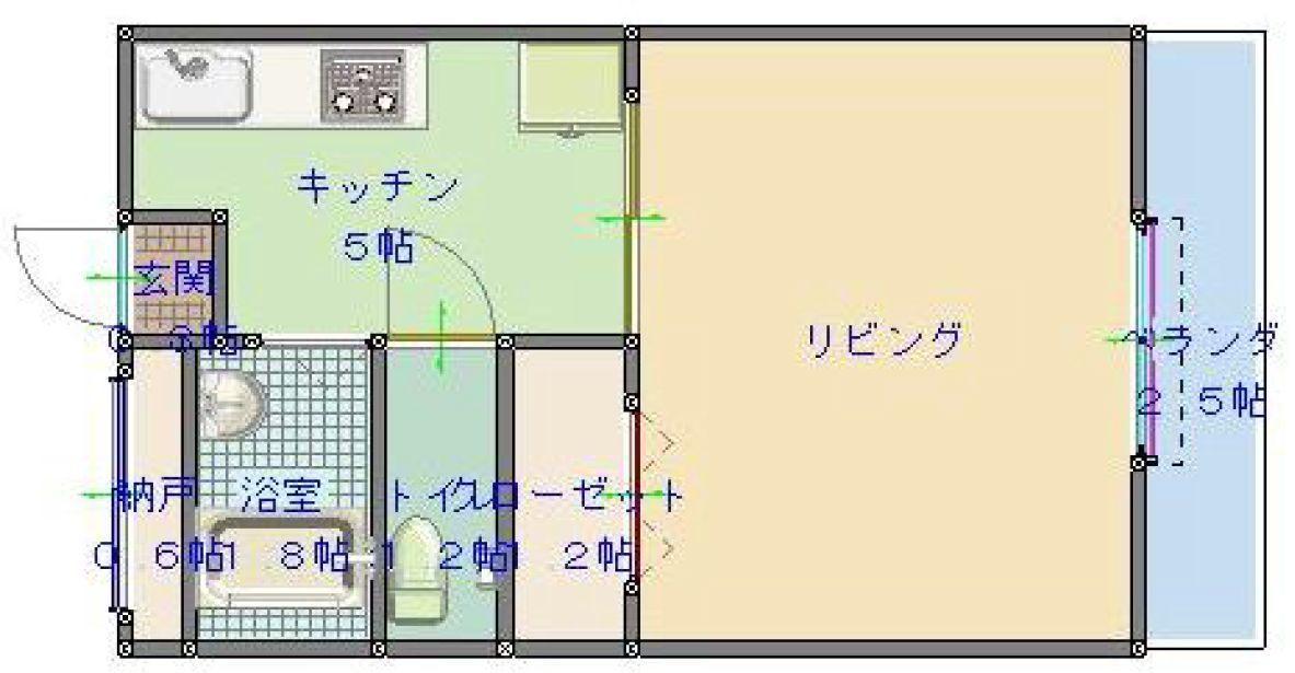 松涛館（SHOTOKAN）の間取り