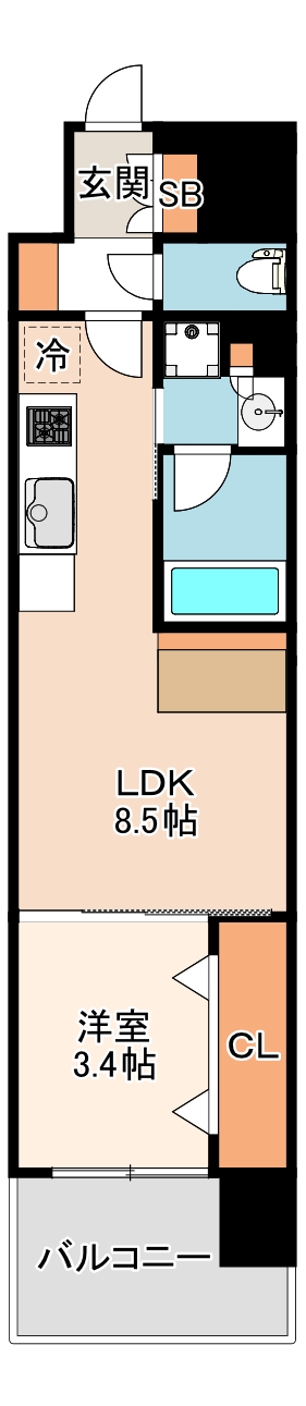 アーバネックス本町IIの間取り