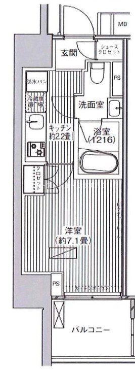 ヒューリックレジデンス新御茶ノ水の間取り