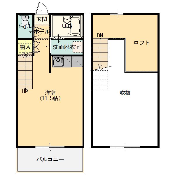 レベイユマレンの間取り