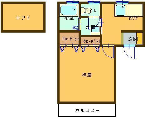 サンライフ　ＭＥＮＵＭＡの間取り