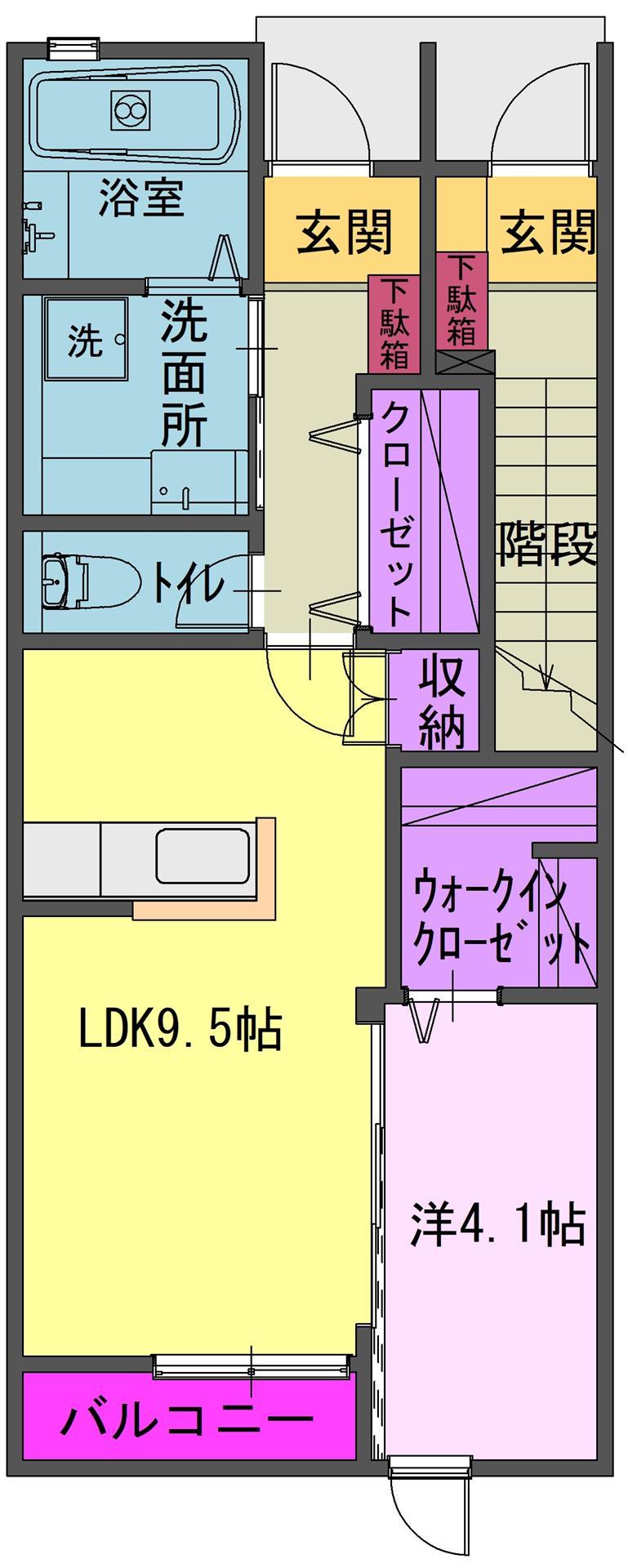 エルシアの間取り