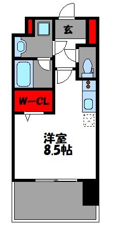 ブランシエスタ千早ＲＪＲの間取り