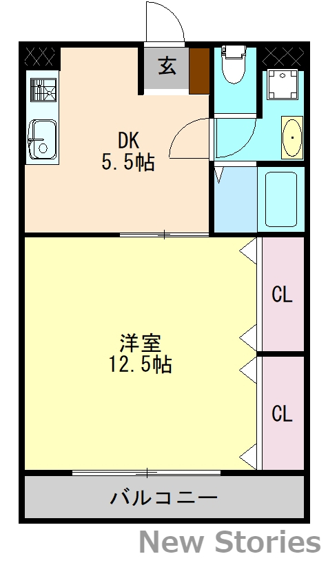 ルミナス原の間取り