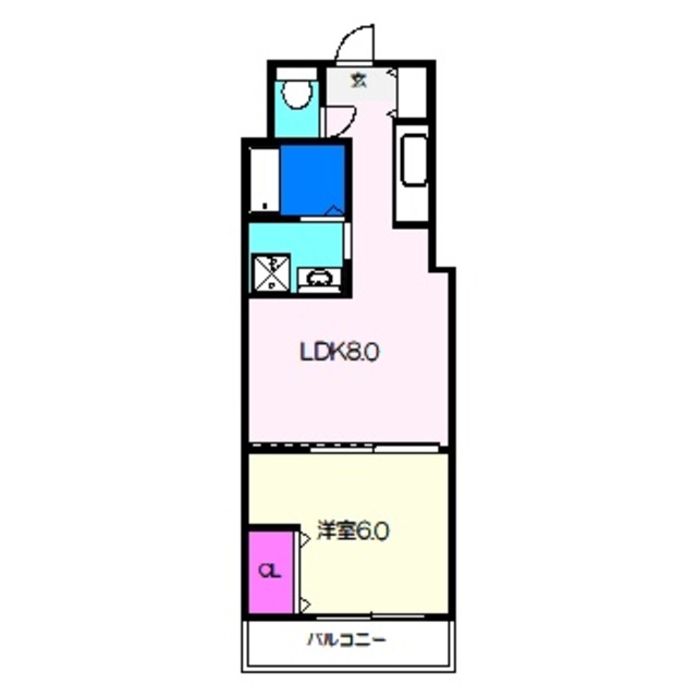 デュオブライト堺東の間取り