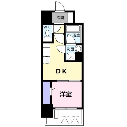 Ｊリヴェール高松南新町の間取り