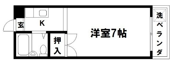 バルーンクラブ2の間取り