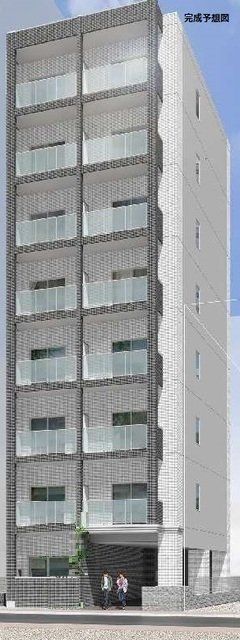 【横浜市鶴見区豊岡町のマンションの建物外観】