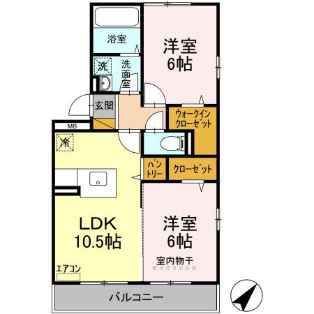 プロスペリティの間取り