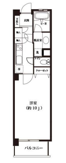 【世田谷区成城のマンションの間取り】