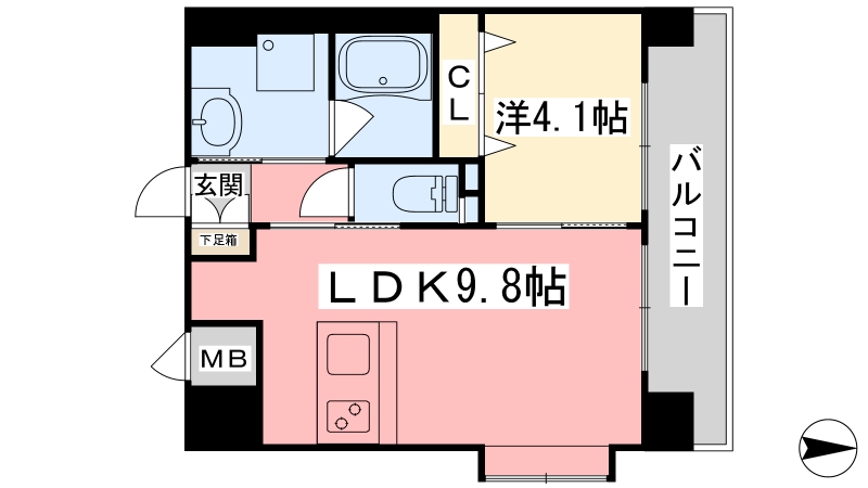 フェニックス本町の間取り