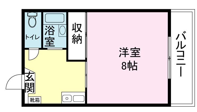 Ｋ3マンションの間取り