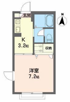 シャーメゾン西大通りＡの間取り