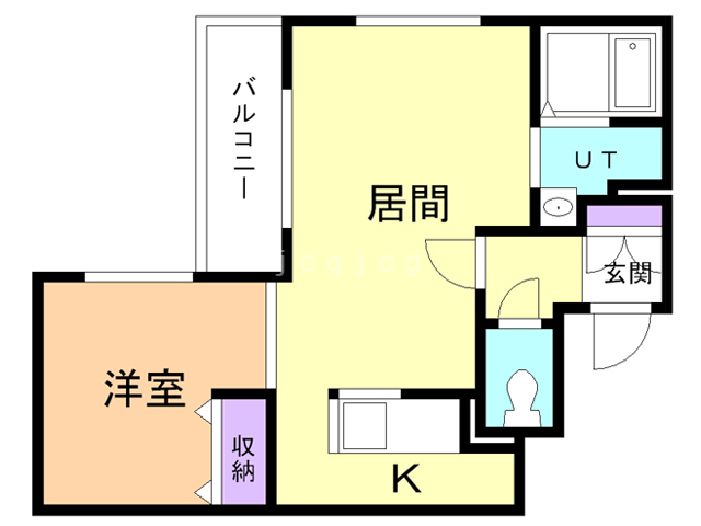 ワンダーハイム澄川の間取り