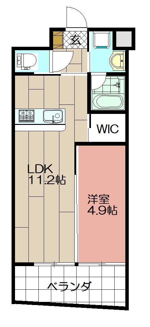 ラフィーネ上葛原の間取り