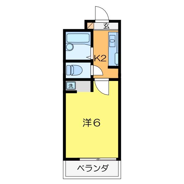 コアーKの間取り