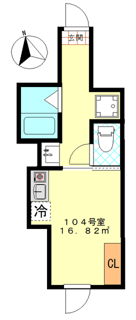 ハッピー上石神井の間取り