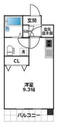 世田谷区代田のマンションの間取り