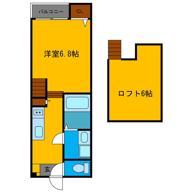 アパレシーダの間取り