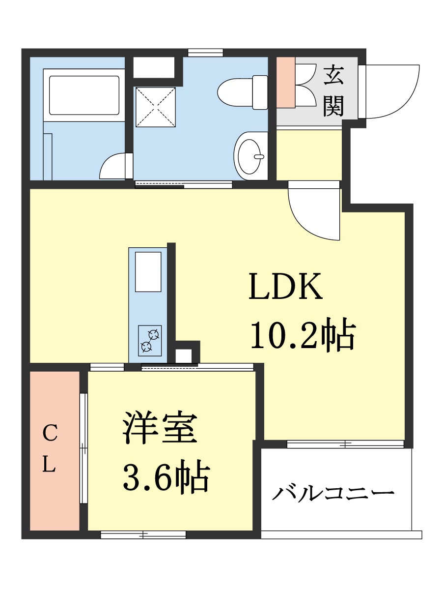 エルニドの間取り