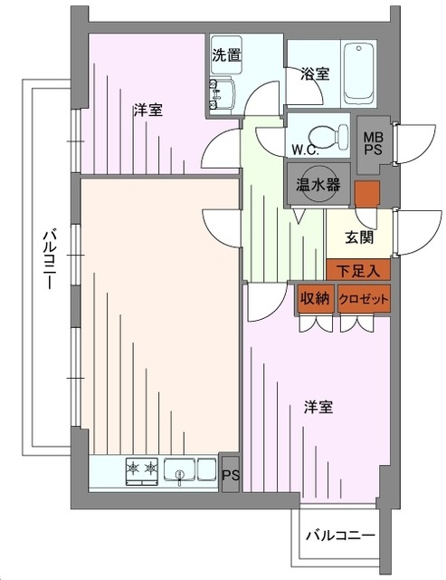 新宿セントラルハイツプラザの間取り