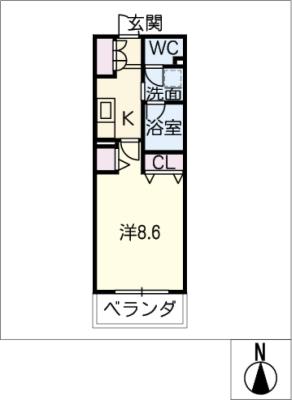 【ｍｅＬｉＶ太田川の間取り】