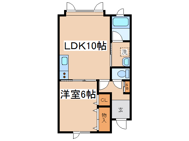 ハイツハピネス2_間取り_0