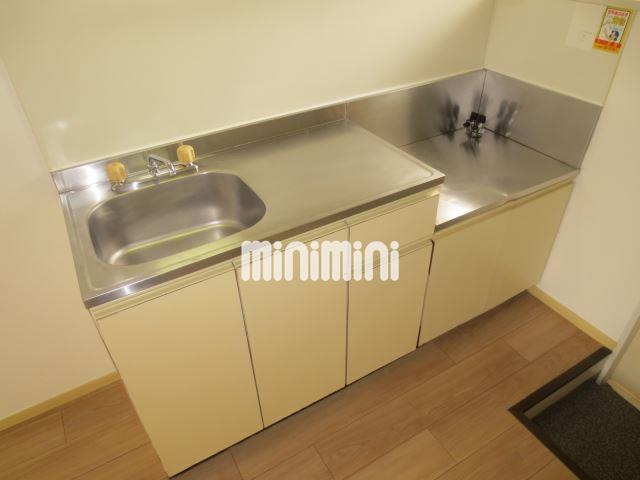 キッチン　２口コンロ設置可能