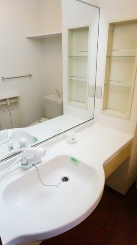 洗面設備　図面と現状に相違がある場合には現状を優先