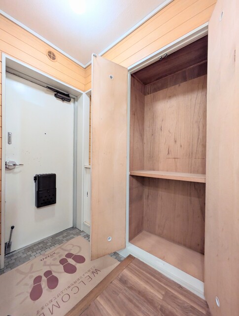 収納　廊下のたっぷり収納スペース☆彡