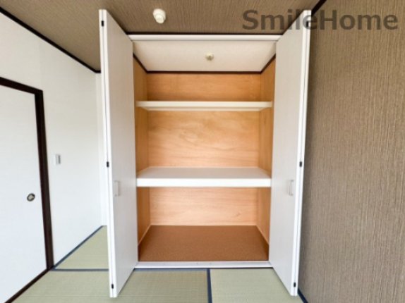 収納　収納があると、お部屋がすっきり片付きますね。