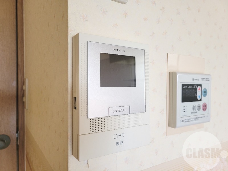 セキュリティ　来訪者が確認できるモニターホン♪