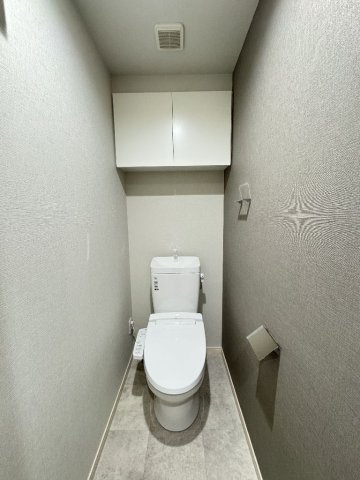 トイレ　ゆったりとした空間のトイレです
