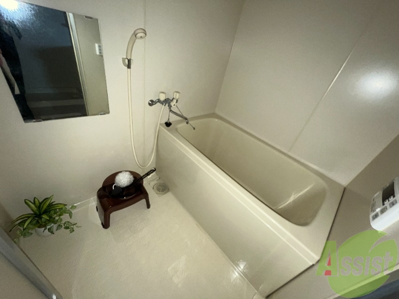 バス・シャワールーム　バスルームはこんな感じ。一日の疲れを癒しましょう。