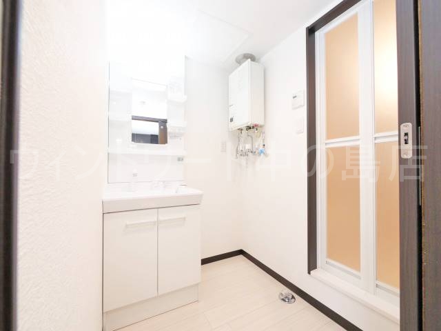 洗面設備　詳細は、ウィンドワード中の島店までご相談下さい。