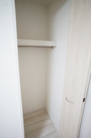 収納　クローゼットですね