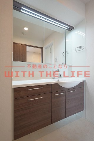 洗面設備　※同建築会社施工物件の写真　※現状優先