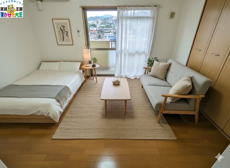 居室・リビング　家具・インテリアはＣＧです