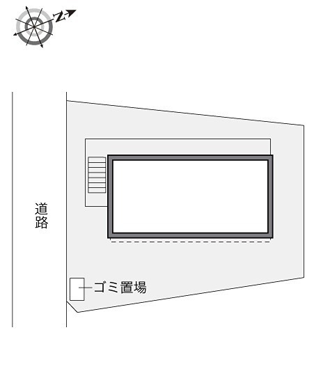 その他設備　敷地内にごみ置き場があります