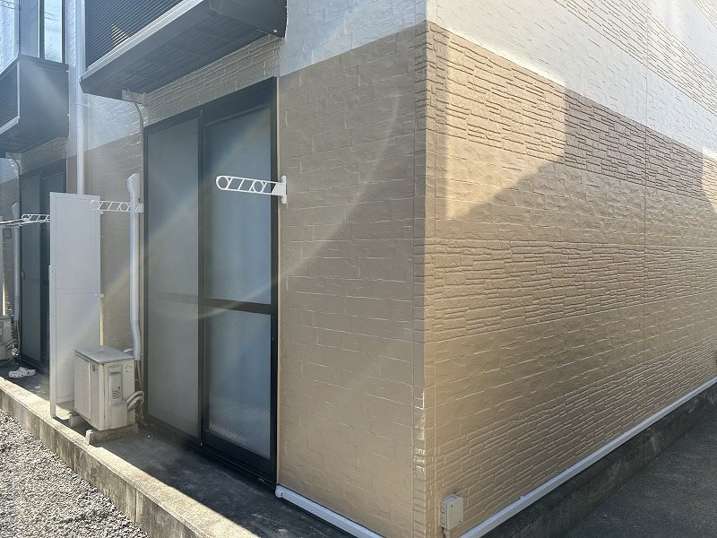 バルコニー　南東向きです。